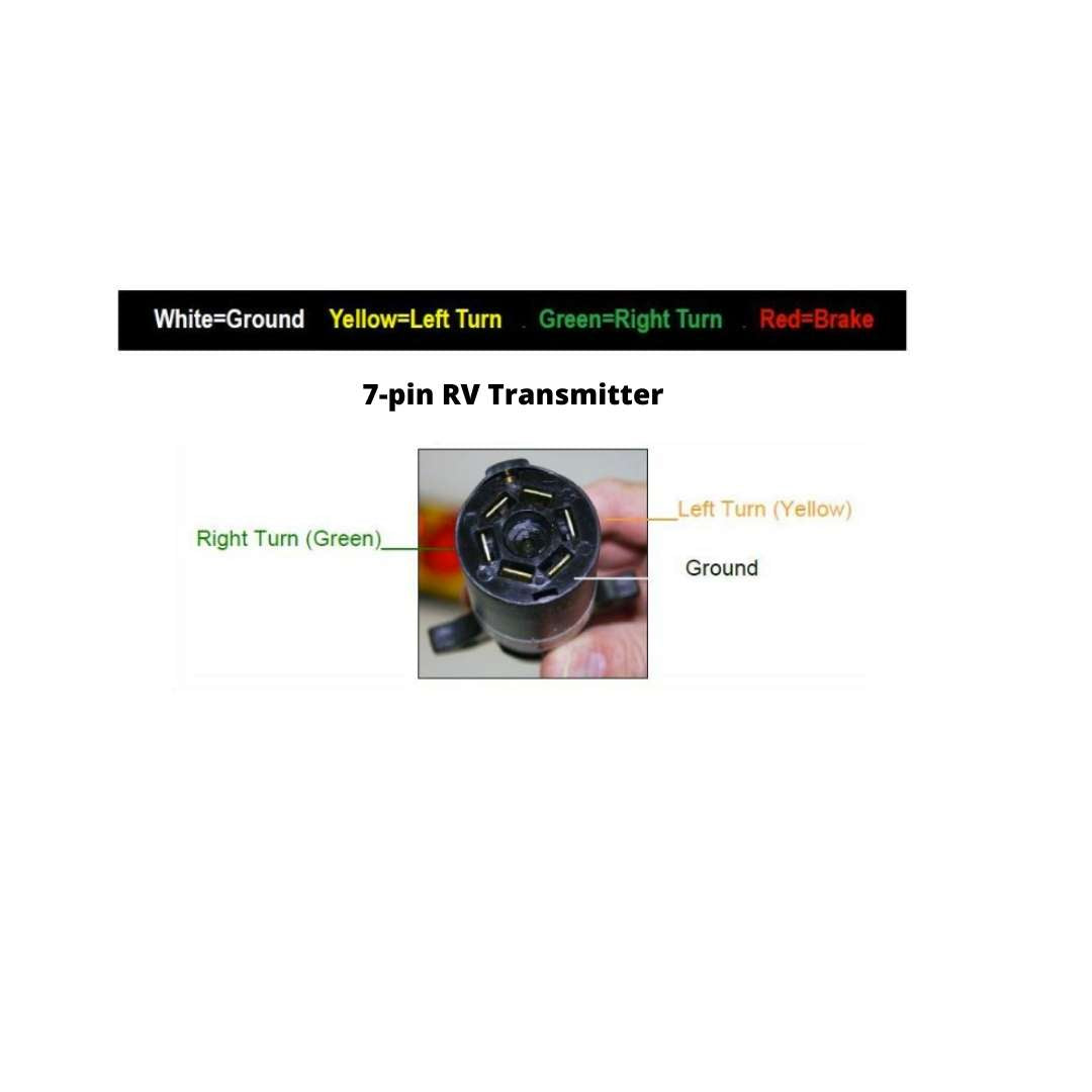 TM5007 7-PIN Round Transmitter for TowMateWireless Lights