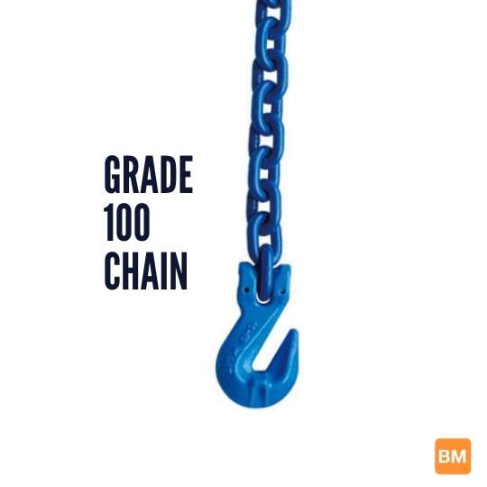 Grade 100 Chain coated blue finish