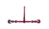 5/16-3/8" Crosby® Ratchet Load Binder, upgraded for use with Grades 70, 80 and 100 Chain.  