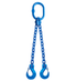 DOS Grade 100 2-Leg Chain Sling w/Sling Hooks