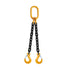 DOS 2-Leg Grade 80 Chain Sling with Sling Hooks each end.  Alloy Steel Lifting Chains 
