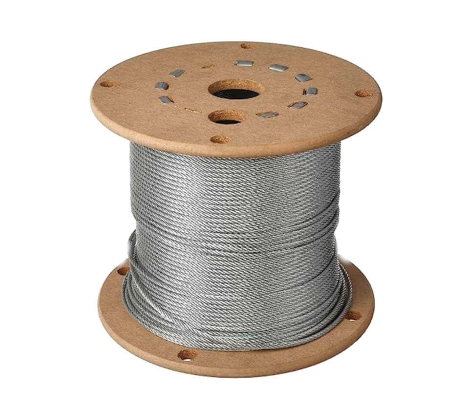 GAC Wire Rope for use in industrial, agriculture, marine and other rigging applications that require strength and flexibility.