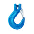Grade 100 Clevis Sling Hooks with Safety Latch.