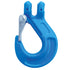 Grade 100 Clevis Sling Hooks come with a Safety Latch.