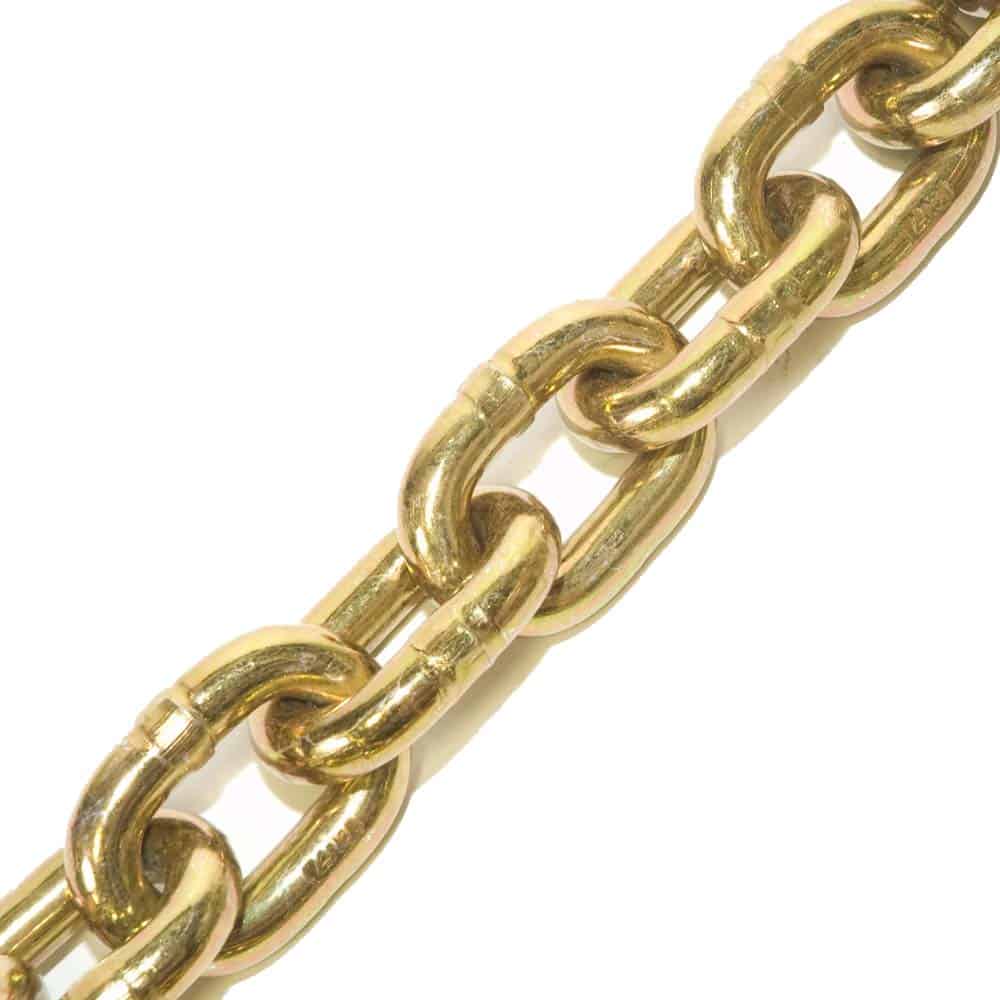 Grade 70 binder chains used for tie-down load securement