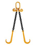 1/2" Grade 80 V-Bridle Chain w/J-Hook & Grab