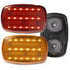 LED Battery Operated Magnetic Safety Flashers - Heavy duty back magnetics