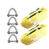 6" Recovery Sling Kit 2-Ply Recovery Straps & Web Shackles
