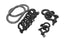 Heavy Duty Shackle Kit includes 10 drop forged anchor shackles with alloy screw pins and 2 alloy master links.