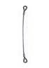 Single Leg Wire Rope Sling Thimble Eye & Eye 1/2" Made per order in USA