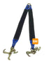 Reinforced V-Bridle towing strap with RTJ Cluster Hooks made with Diamond Weave Webbing - available in several colors!