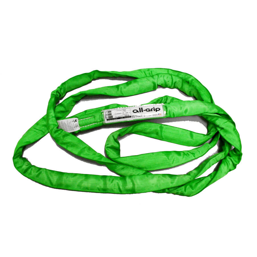 Green Polyester Round Sling 5,300 LBS WLL