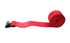 4" Red Diamond Weave Winch Straps with Flat Hook