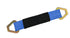 Axle Straps - Blue Diamond Weave & Protective Sleeve