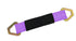 Purple Axle Straps - Diamond Weave & Protective Sleeve.