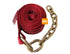 Red Replacement Strap with Chain for the 8-point tie down kit