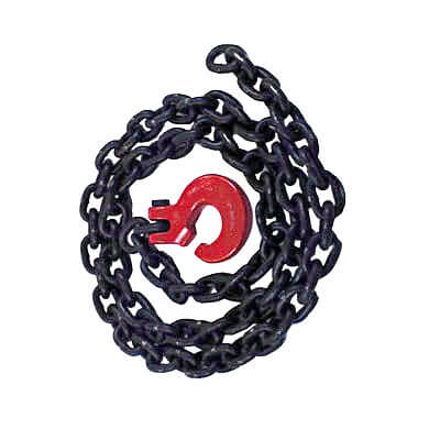 Therwen 4-Pack 5/16 Logging Chain Hooks - 2 Ton Capacity Choker Hooks For Wood Cutting