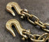 3/8" Grade 70 Transport Binder Chains with Grab Hooks