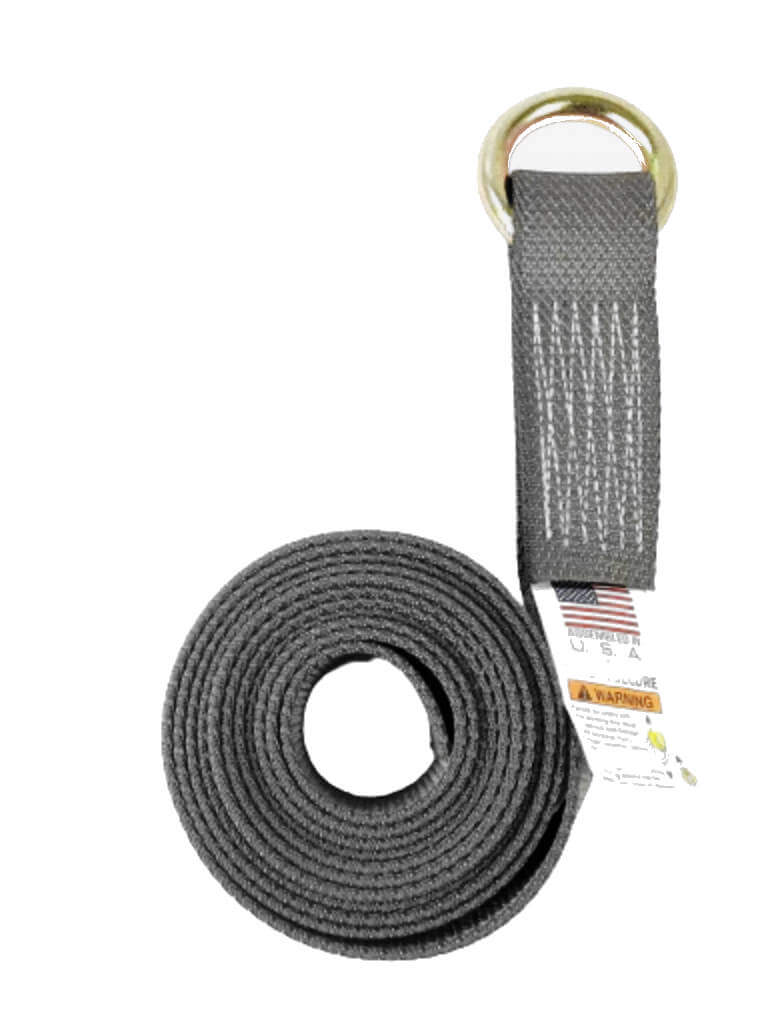 Gray wheel lift tie-down towing straps