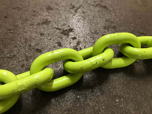 High Visibility Grade 100 Alloy Chain - Made in USA