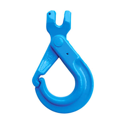 Grade 100 Clevis Positive locking hook.  Also known as a Self locking hook