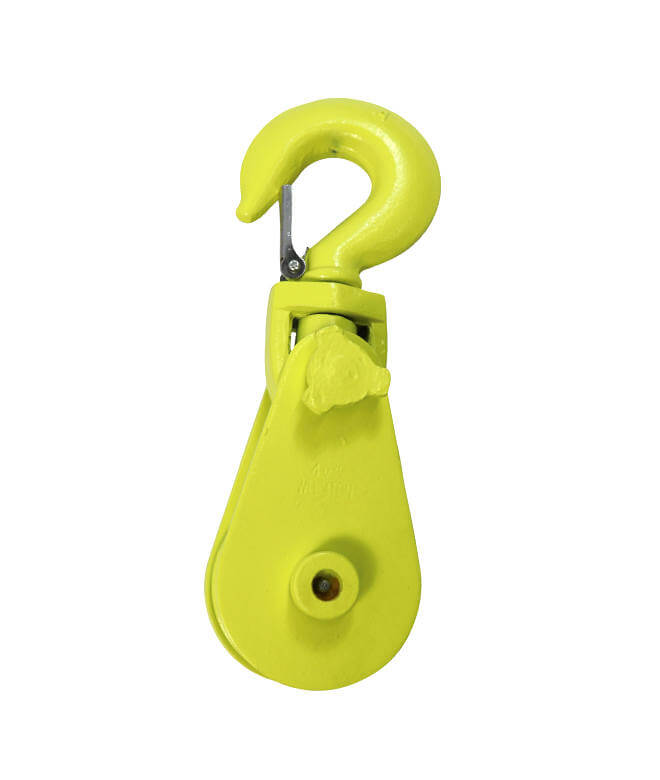 4 Ton 4-1/2" Snatch Block with Swivel Hook and Latch All-Grip®